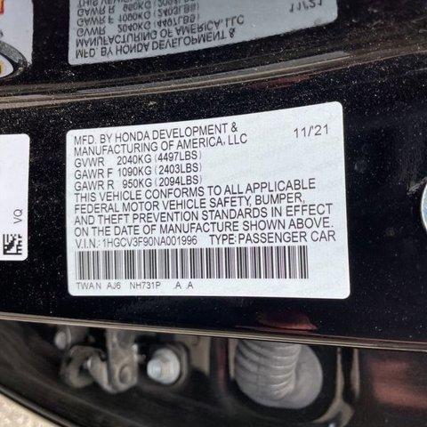 used 2022 Honda Accord Hybrid car, priced at $30,781