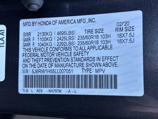 used 2020 Honda CR-V car, priced at $17,482