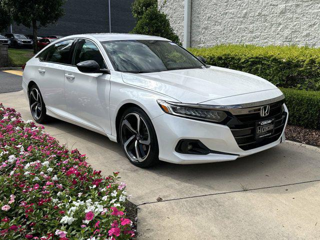 used 2021 Honda Accord car, priced at $27,881