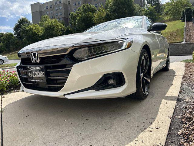 used 2021 Honda Accord car, priced at $27,881