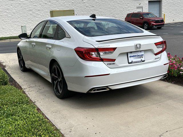 used 2021 Honda Accord car, priced at $27,881