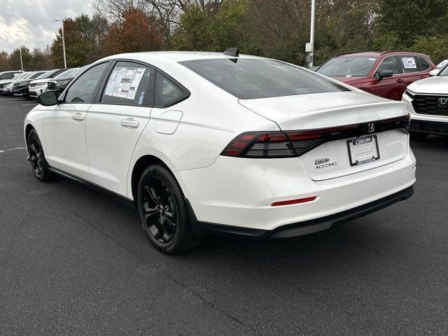 new 2025 Honda Accord car, priced at $31,360