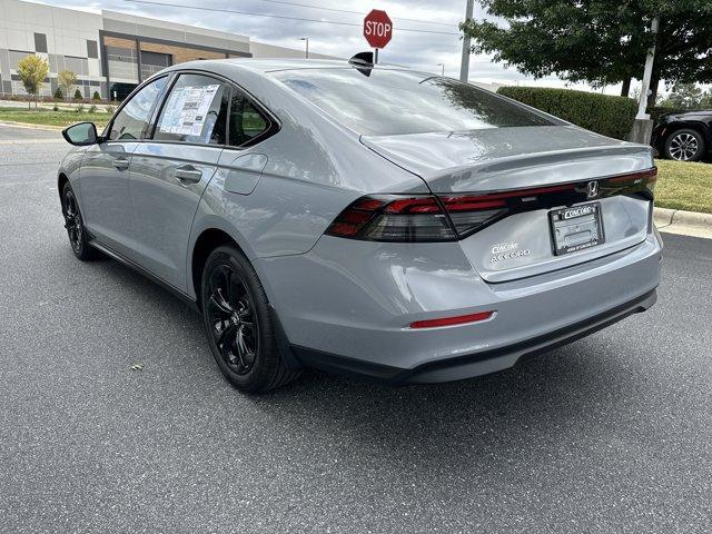 new 2025 Honda Accord car, priced at $31,460