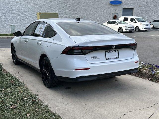 new 2025 Honda Accord car, priced at $31,360