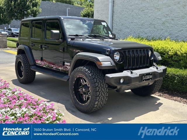 used 2019 Jeep Wrangler Unlimited car, priced at $33,582