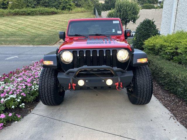 used 2021 Jeep Wrangler Unlimited car, priced at $28,982