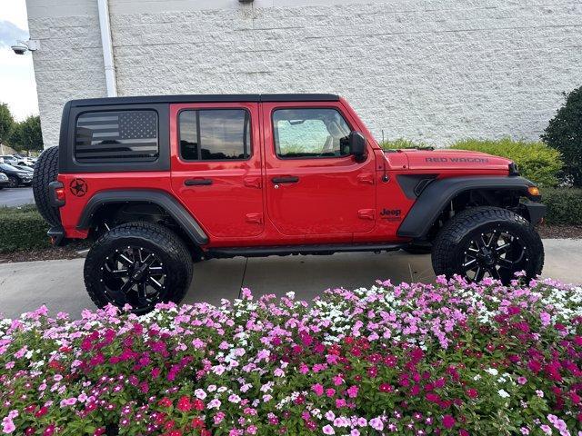 used 2021 Jeep Wrangler Unlimited car, priced at $28,982
