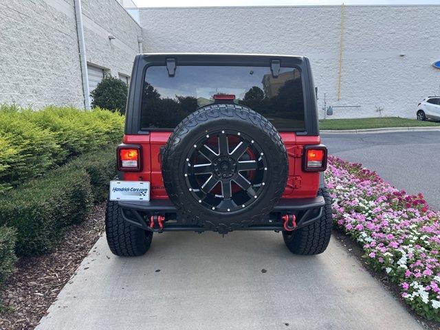 used 2021 Jeep Wrangler Unlimited car, priced at $28,982