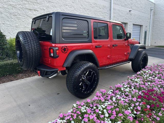 used 2021 Jeep Wrangler Unlimited car, priced at $28,982