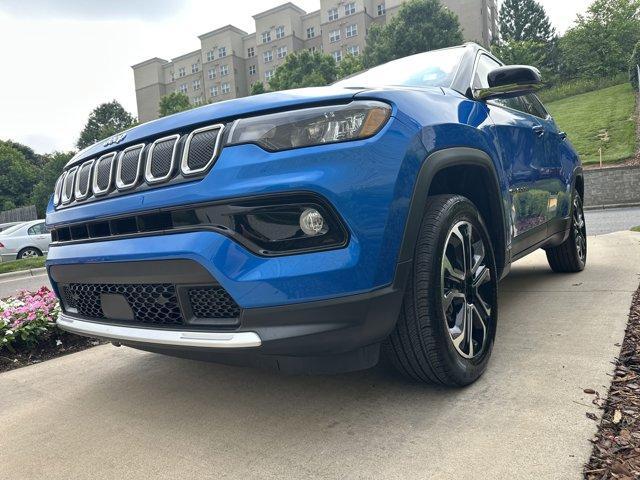 used 2022 Jeep Compass car, priced at $27,382