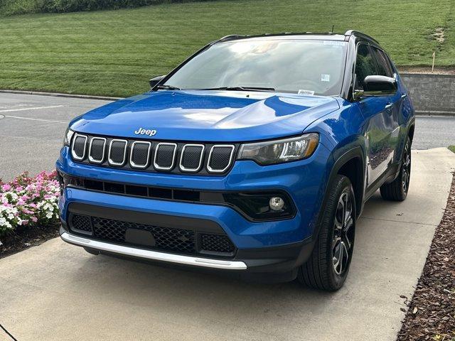 used 2022 Jeep Compass car, priced at $27,382