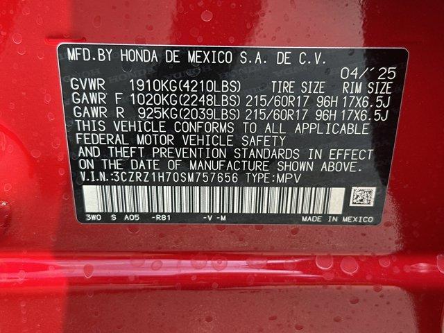 new 2025 Honda CR-V Hybrid car, priced at $34,645