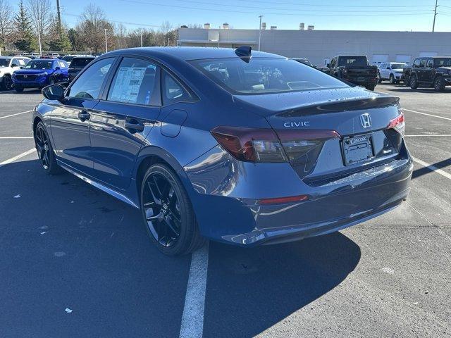 new 2025 Honda Civic Hybrid car, priced at $30,300