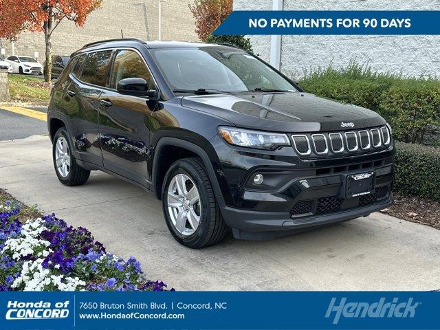 used 2022 Jeep Compass car, priced at $22,481