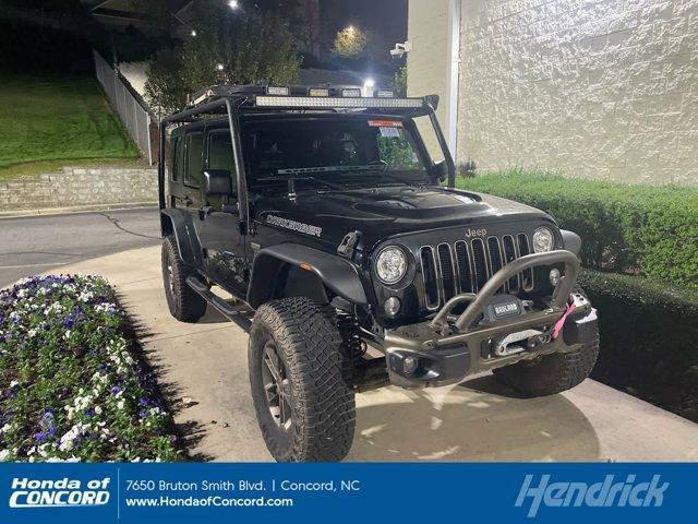 used 2017 Jeep Wrangler Unlimited car, priced at $25,382