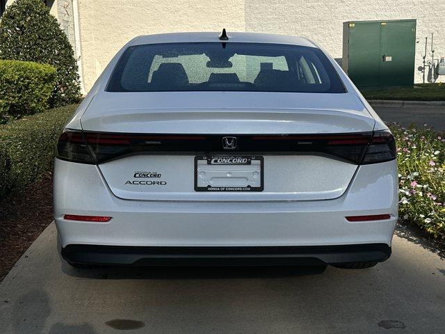 new 2025 Honda Accord car, priced at $31,460