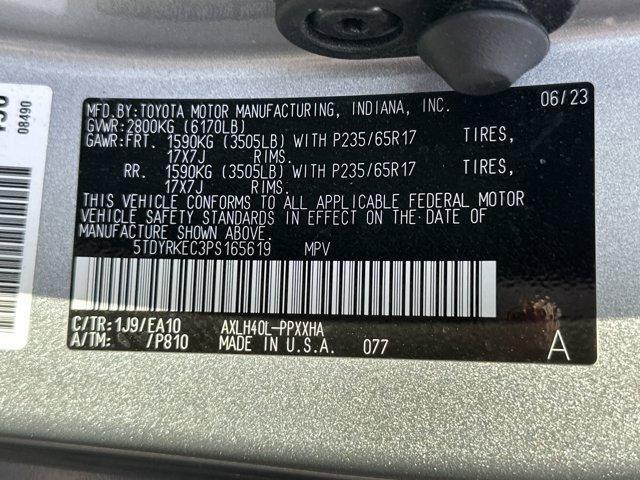 used 2023 Toyota Sienna car, priced at $42,282