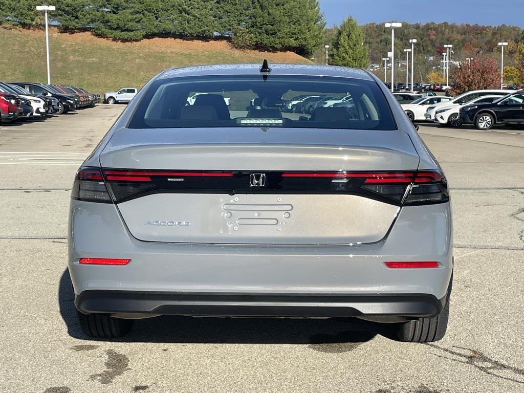 new 2025 Honda Accord car, priced at $30,750