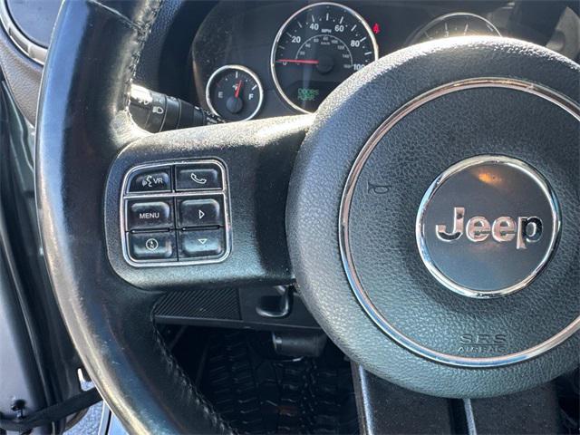 used 2014 Jeep Wrangler Unlimited car, priced at $15,401