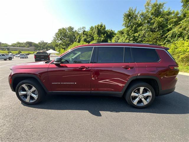 used 2021 Jeep Grand Cherokee L car, priced at $30,235