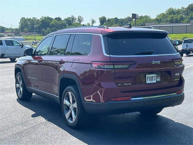 used 2021 Jeep Grand Cherokee L car, priced at $30,235