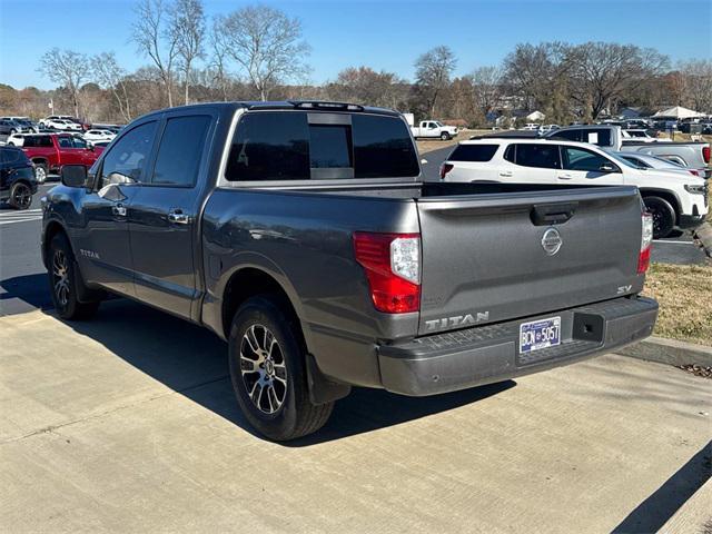 used 2021 Nissan Titan car, priced at $27,261