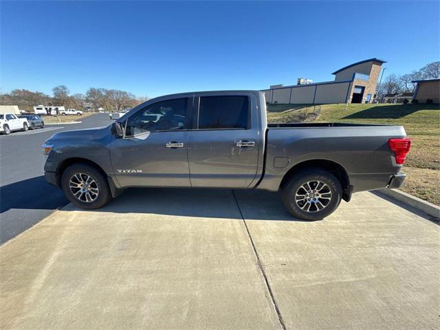 used 2021 Nissan Titan car, priced at $27,261