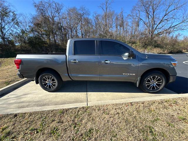 used 2021 Nissan Titan car, priced at $27,261