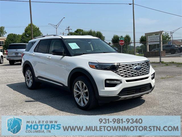 used 2021 Ford Explorer car, priced at $36,900