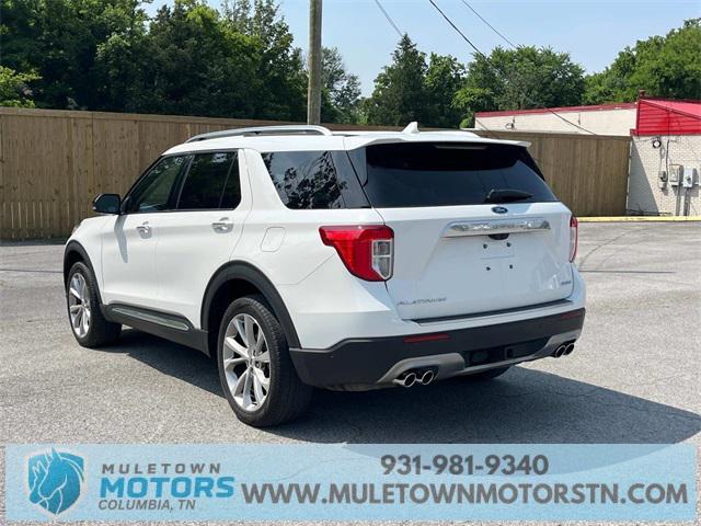 used 2021 Ford Explorer car, priced at $36,900