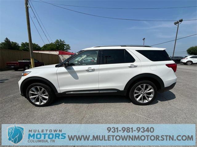 used 2021 Ford Explorer car, priced at $36,900