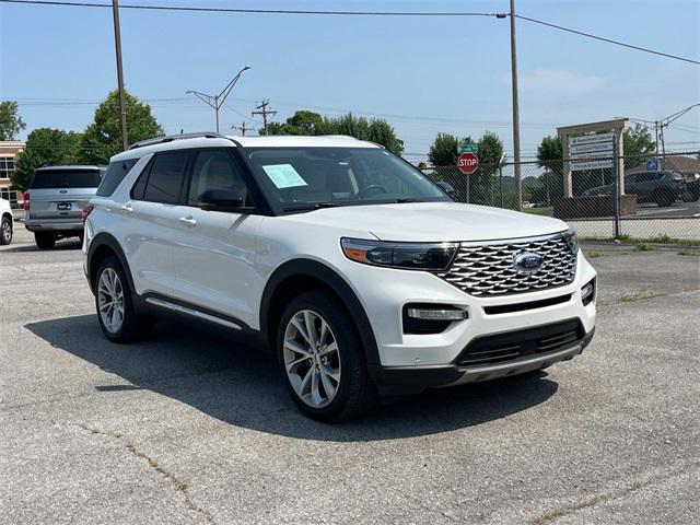 used 2021 Ford Explorer car, priced at $36,900