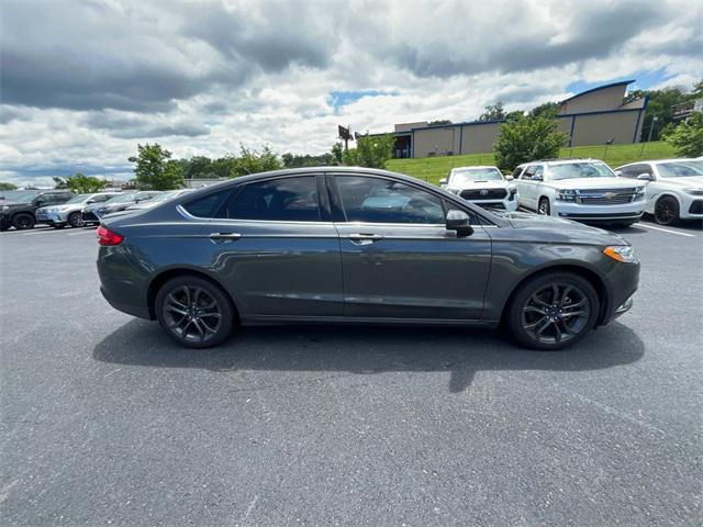 used 2018 Ford Fusion car, priced at $16,214
