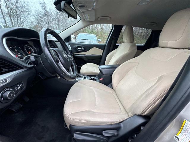 used 2015 Jeep Cherokee car, priced at $13,900