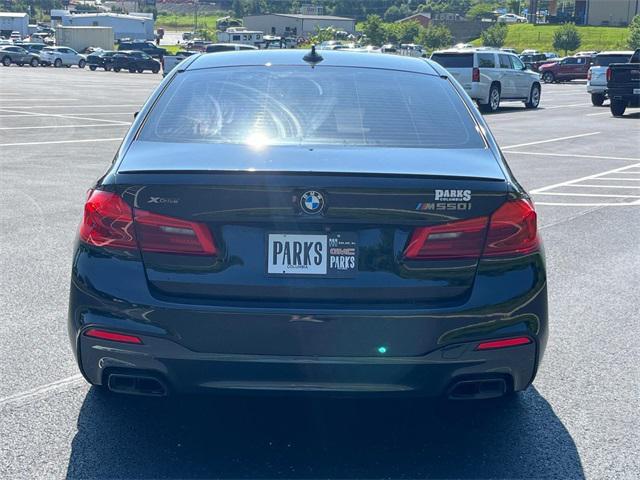 used 2018 BMW M550 car, priced at $32,140