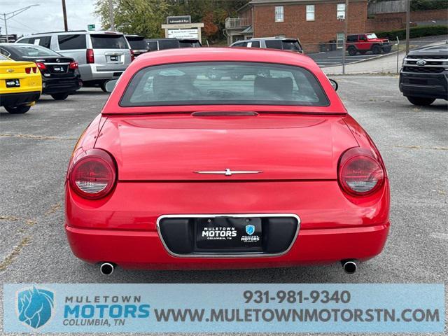 used 2002 Ford Thunderbird car, priced at $13,900