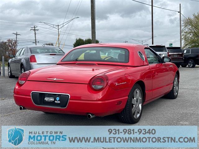 used 2002 Ford Thunderbird car, priced at $13,900