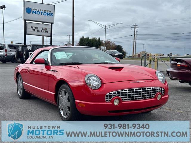 used 2002 Ford Thunderbird car, priced at $13,900