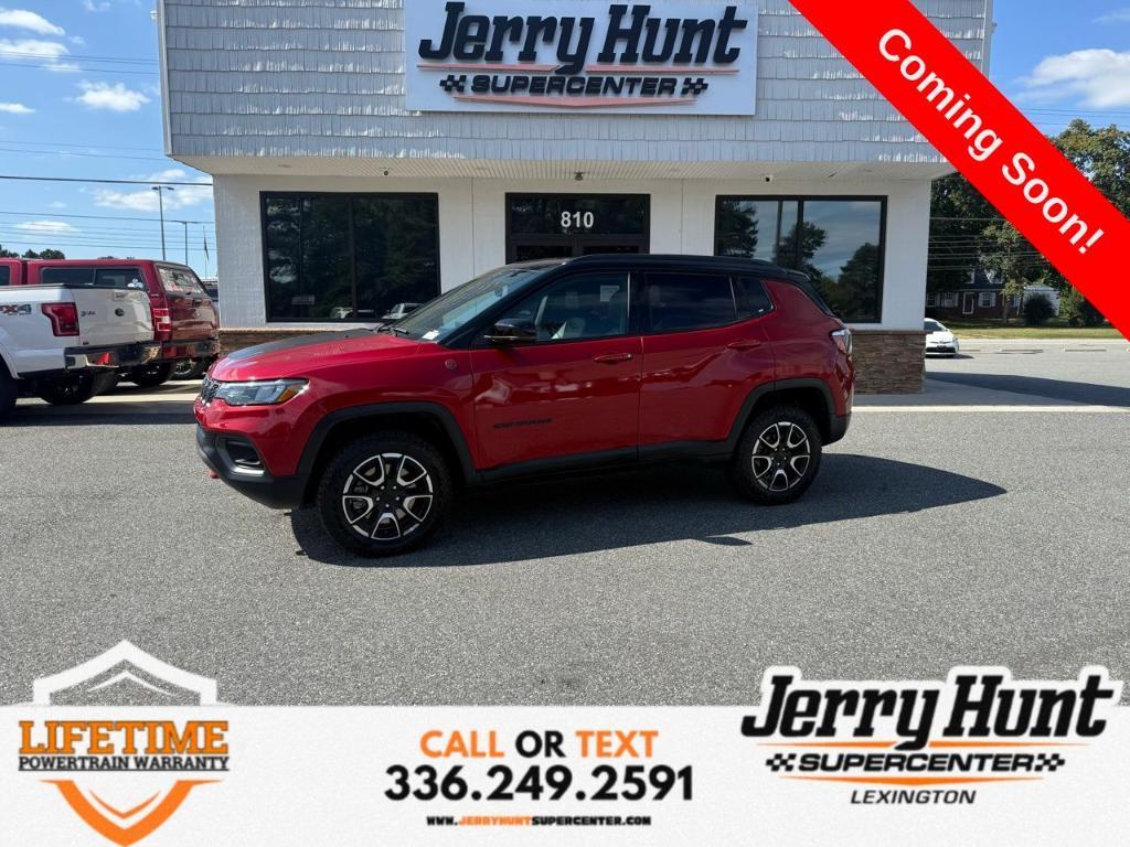 used 2024 Jeep Compass car, priced at $25,114