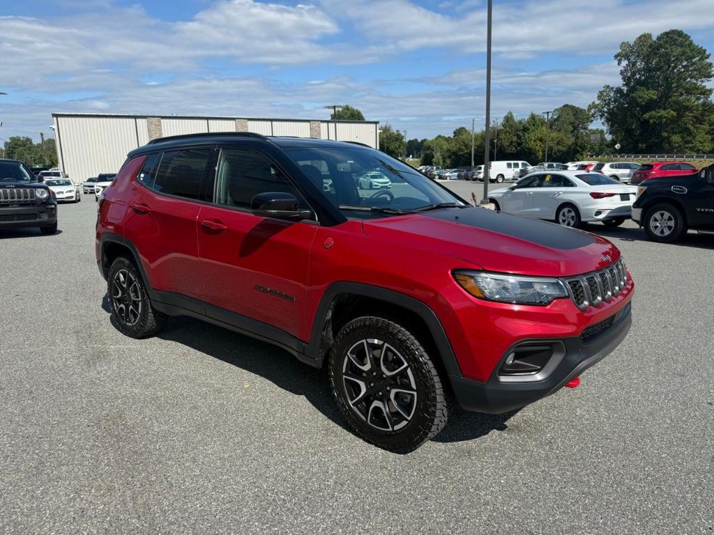 used 2024 Jeep Compass car, priced at $25,114