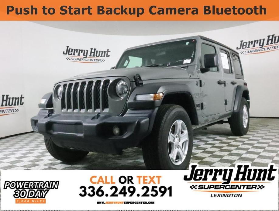 used 2022 Jeep Wrangler Unlimited car, priced at $32,675
