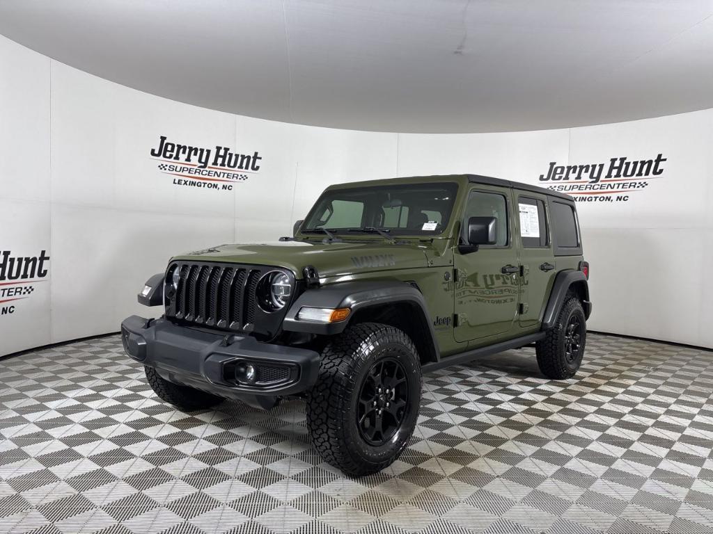 used 2021 Jeep Wrangler Unlimited car, priced at $30,900