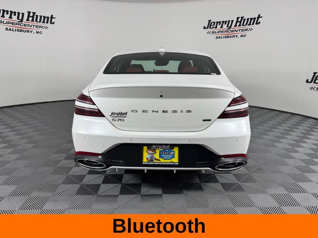 used 2023 Genesis G70 car, priced at $38,500