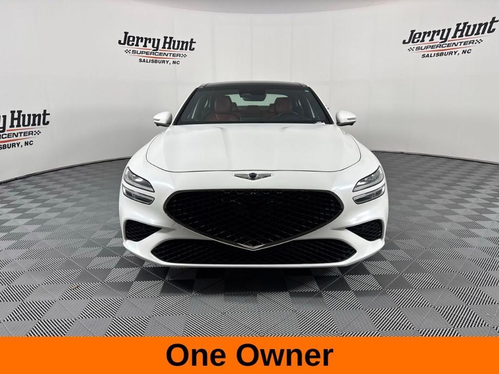 used 2023 Genesis G70 car, priced at $38,500