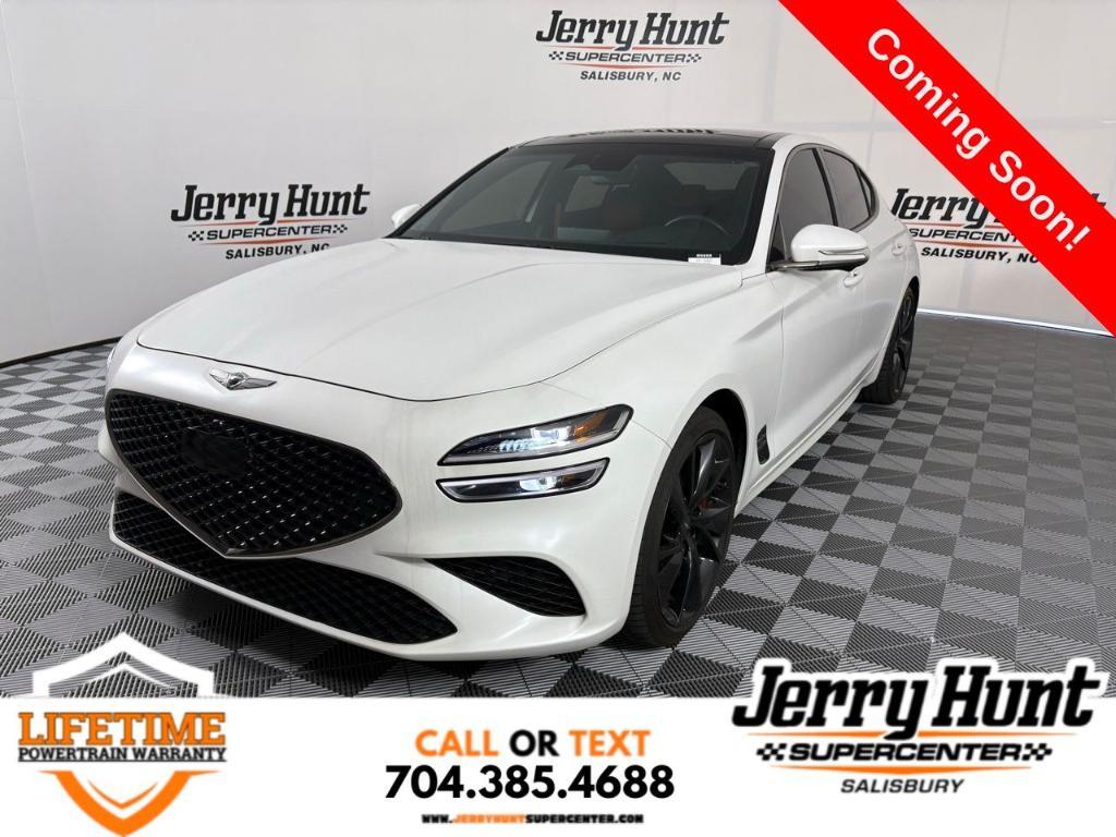 used 2023 Genesis G70 car, priced at $38,500
