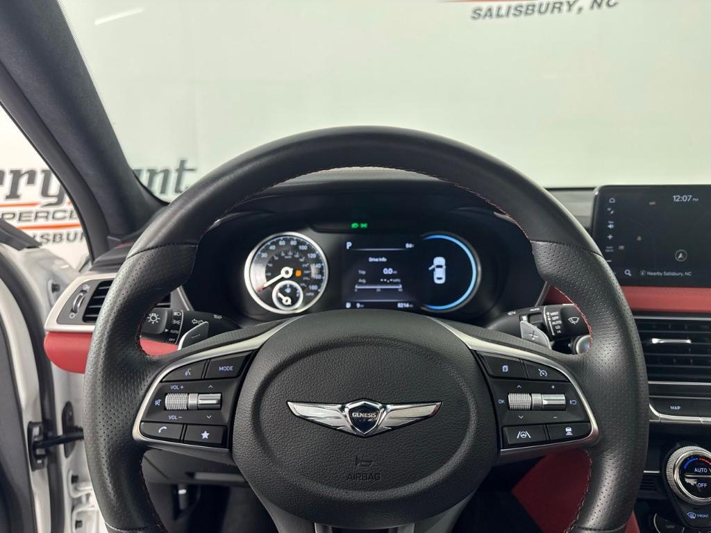 used 2023 Genesis G70 car, priced at $38,500