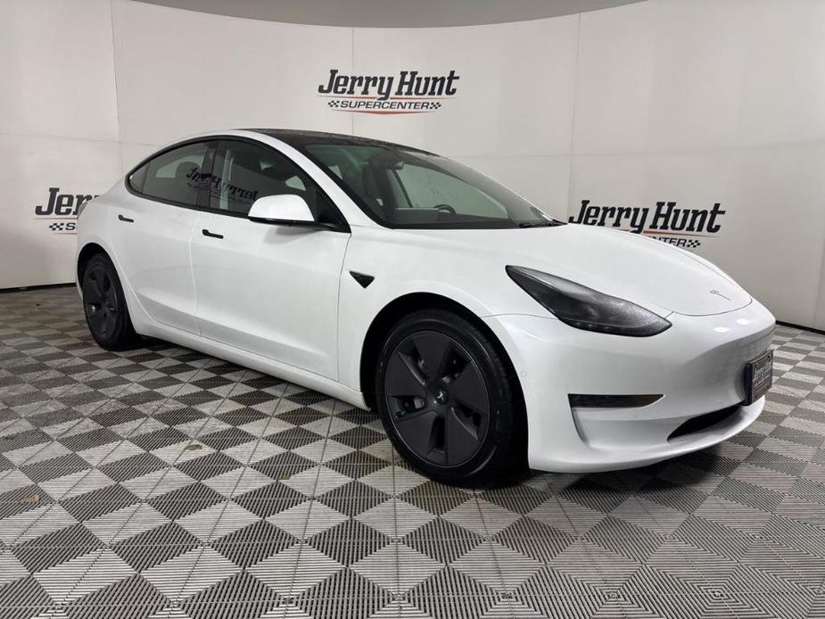 used 2022 Tesla Model 3 car, priced at $28,699