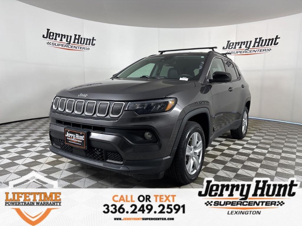 used 2022 Jeep Compass car, priced at $18,200