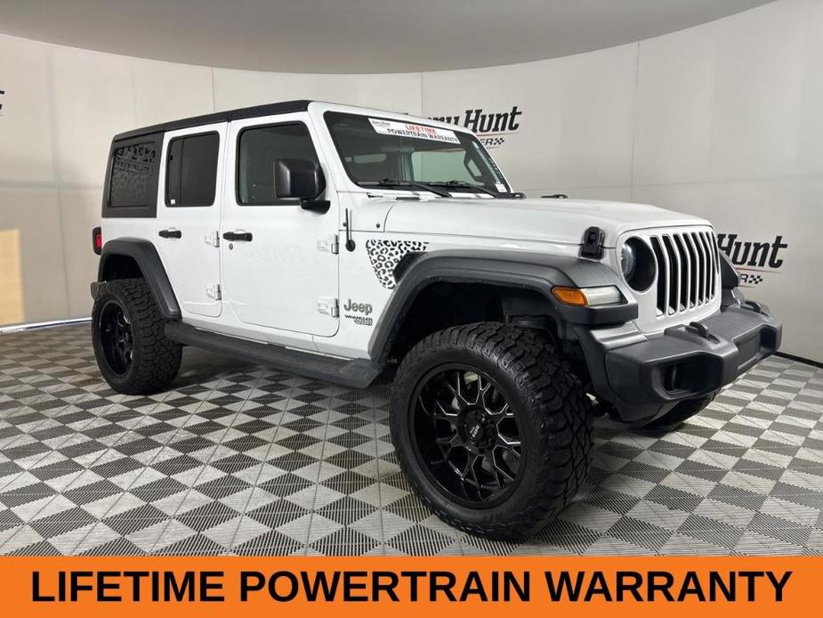 used 2020 Jeep Wrangler Unlimited car, priced at $27,756