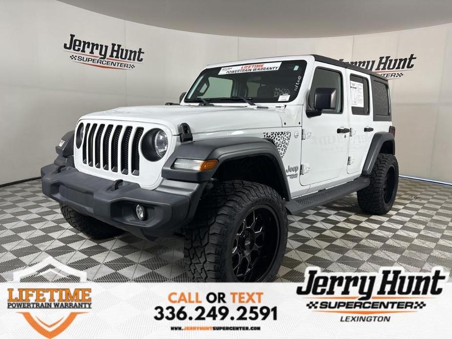 used 2020 Jeep Wrangler Unlimited car, priced at $27,756